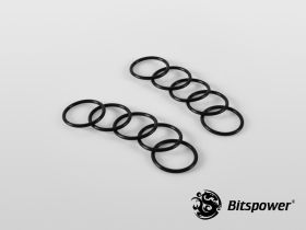 Bitspower Black O-Ring For IG1/2" To IG1/4" And Spacer (10PCS)