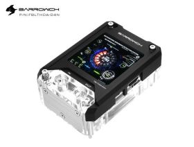 BarrowCH HDMI LCD Display CPU Waterblock with LRC 2.0 RGB, AMD - Black