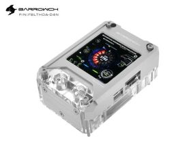 BarrowCH HDMI LCD Display CPU Waterblock with LRC 2.0 RGB, AMD - Silver