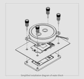 Barrow Supreme Infinity Mirror CPU Waterblock, LRC 2.0 RGB, Intel 115x / 1200 - Black