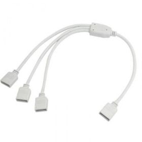 DarkSide RGB 3-Way Splitter cable Female-Female - DS-0878W - White