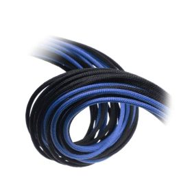 CableMod Basic Cable Extension Kit - 6+6 Pin Series Zwart Blauw