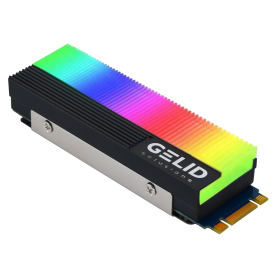 Gelid Solutions Glint ARGB M.2 SSD Cooler