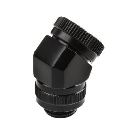 Phanteks Glacier Series Hard Tube 45 Degree Fitting 12mm - Black