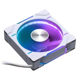 Phanteks D30 PWM Reverse Airflow D-RGB Fan - 120mm - White