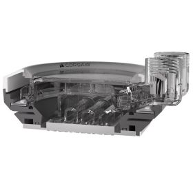 Corsair Hydro X Series iCUE LINK XC7 RGB ELITE CPU Water Block - LGA 1700, AM4 / AM5 White