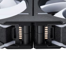 Phanteks D30 PWM Regular Airflow D-RGB Fan - 120mm - 3-PACK - Black