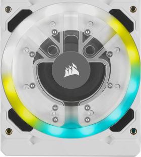 Corsair Hydro X Series XD7 RGB Pump/Reservoir Combo Distro Plate - White