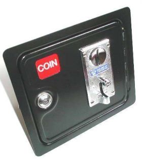 Arcade Coin Door with Coin Mech and Lock